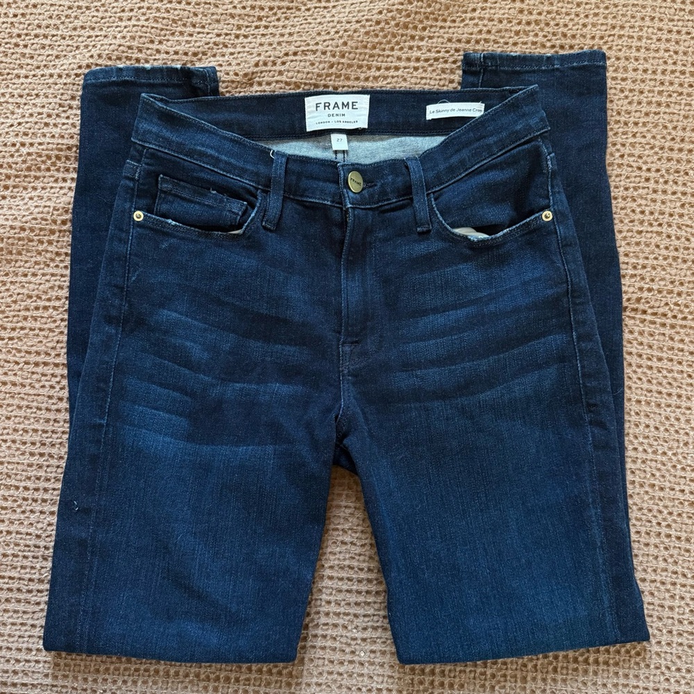 Frame Le Skinny de Jeanne crop, Size 27